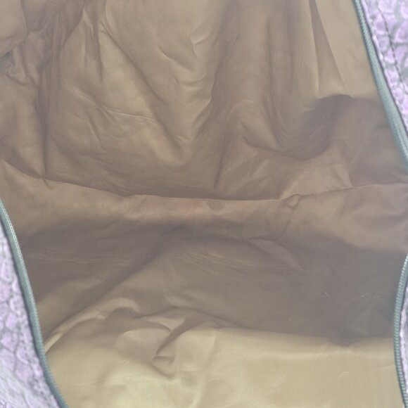 Coach XL Purple Multi Snake Print Getaway PACKABLE Travel Weekender Tote 1 PIECE - Picture 12 of 12